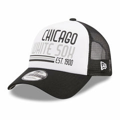 Chicago White Sox New Era Stacked A-Frame Trucker 9FORTY Adjustable Hat - MLB