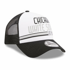 Chicago White Sox New Era Stacked A-Frame Trucker 9FORTY Adjustable Hat - MLB