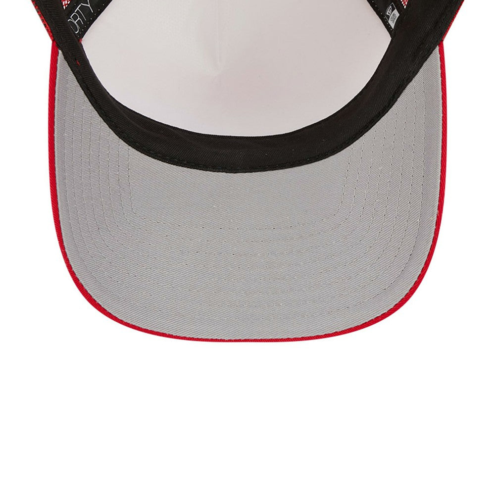 Los Angeles Angels New Era Stacked A-Frame Trucker 9FORTY Adjustable Hat - MLB
