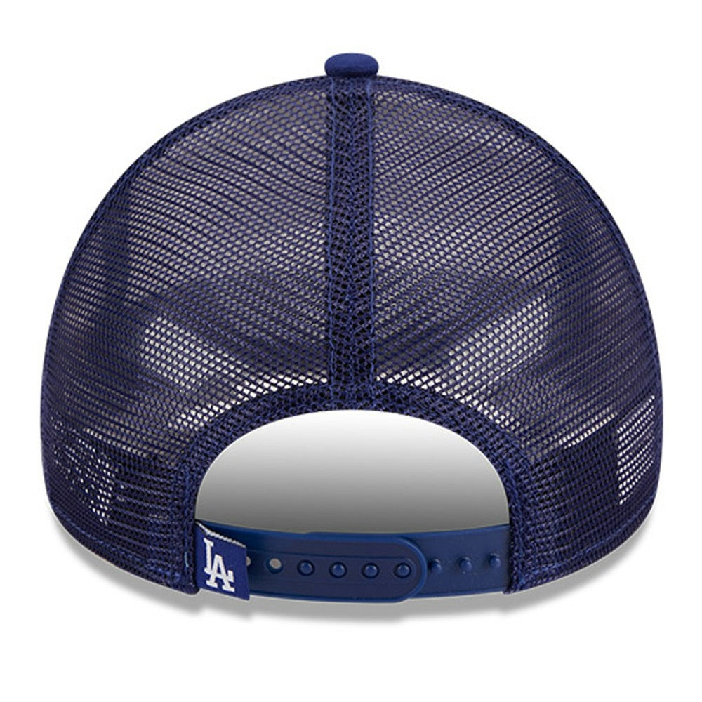 Los Angeles Dodgers New Era Stacked A-Frame Trucker 9FORTY Adjustable Hat - MLB
