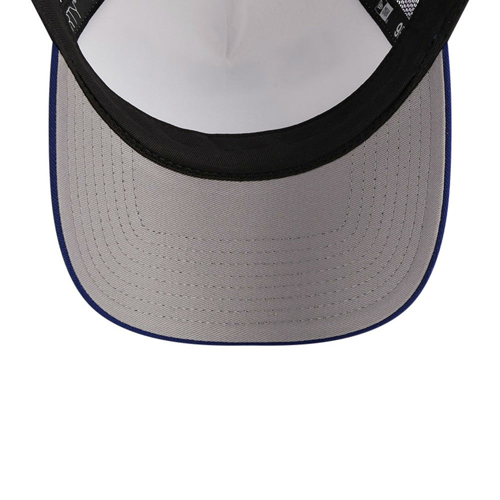Los Angeles Dodgers New Era Stacked A-Frame Trucker 9FORTY Adjustable Hat - MLB