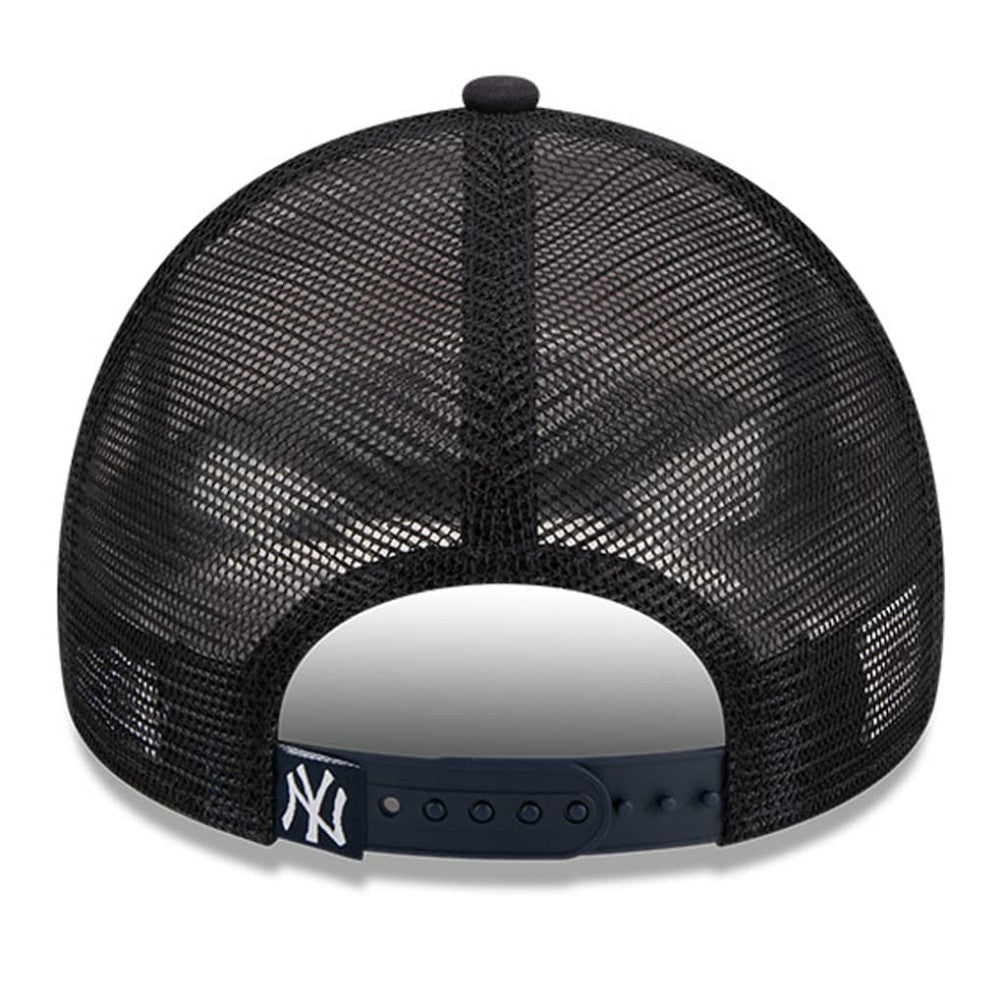 New York Yankees New Era Stacked A-Frame Trucker 9FORTY Adjustable Hat - MLB