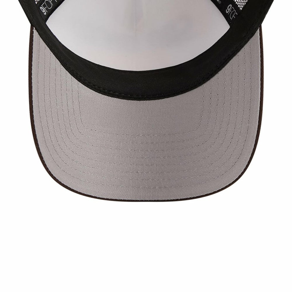 San Diego Padres New Era Stacked A-Frame Trucker 9FORTY Adjustable Hat - MLB