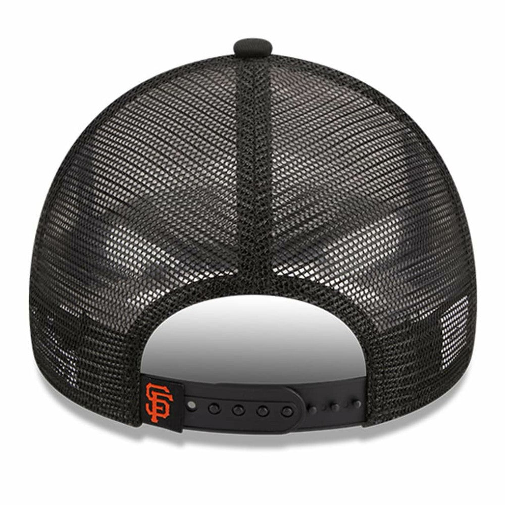San Francisco Giants New Era Stacked A-Frame Trucker 9FORTY Adjustable Hat - MLB
