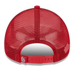 St. Louis Cardinals New Era Stacked A-Frame Trucker 9FORTY Adjustable Hat - MLB