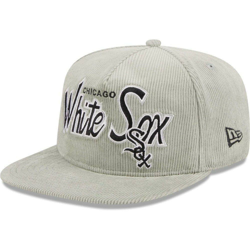 Chicago White Sox New Era Corduroy Golfer Adjustable Hat - MLB
