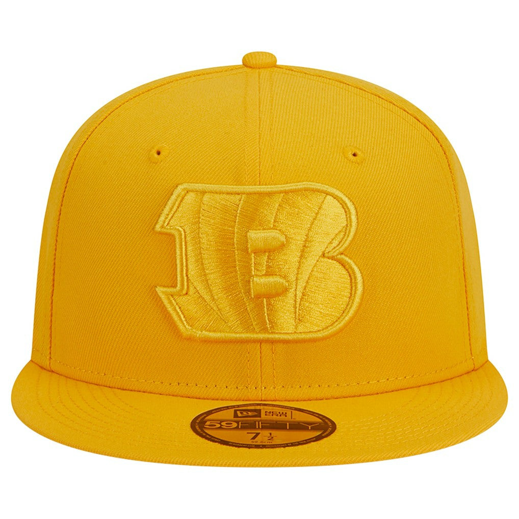 Cincinnati Bengals New Era Color Pack 59FIFTY Fitted Hat Gold | NFL