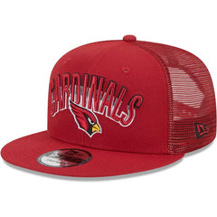 Arizona Cardinals New Era Grade Trucker 9FIFTY Snapback Hat Cardinal | NFL