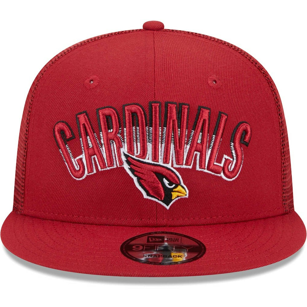 Arizona Cardinals New Era Grade Trucker 9FIFTY Snapback Hat Cardinal | NFL