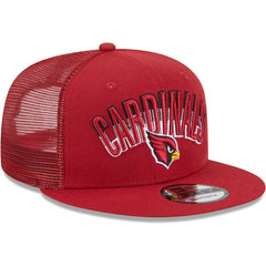 Arizona Cardinals New Era Grade Trucker 9FIFTY Snapback Hat Cardinal | NFL