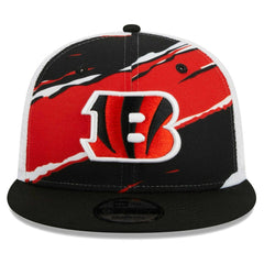 Cincinnati Bengals New Era Tear Trucker 9FIFTY Snapback Hat Black | NFL