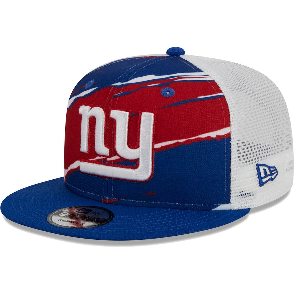 New York Giants New Era Tear Trucker 9FIFTY Snapback Hat Royal | NFL