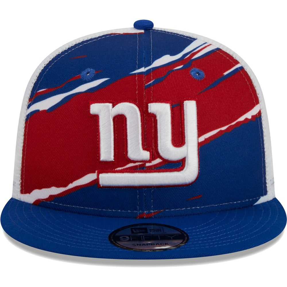 New York Giants New Era Tear Trucker 9FIFTY Snapback Hat Royal | NFL