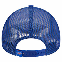 Buffalo Bills New Era Stacked A-Frame Trucker 9FORTY Adjustable Hat White/Royal | NFL