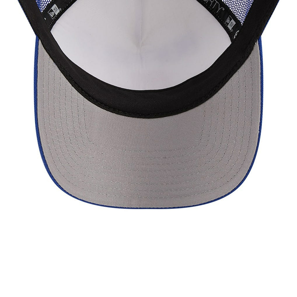 Buffalo Bills New Era Stacked A-Frame Trucker 9FORTY Adjustable Hat White/Royal | NFL