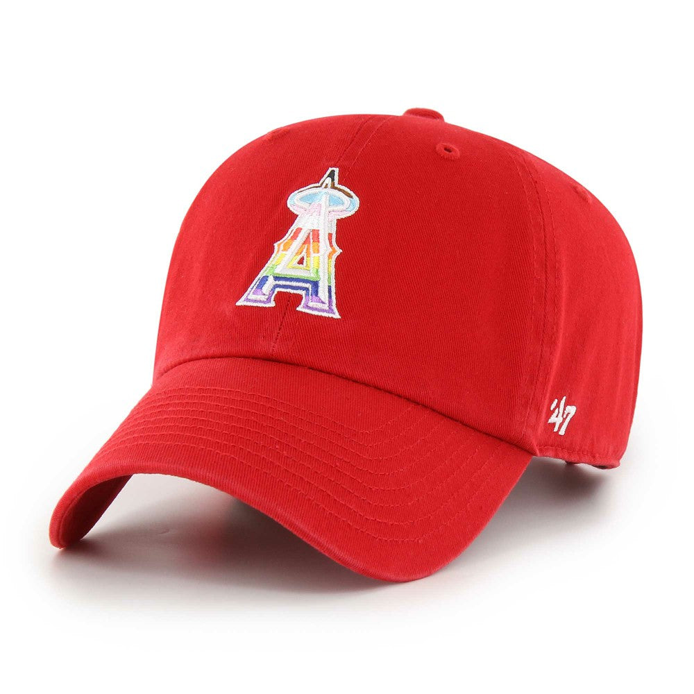 Los Angeles Angels '47 Team Pride Clean Up Adjustable Hat - MLB