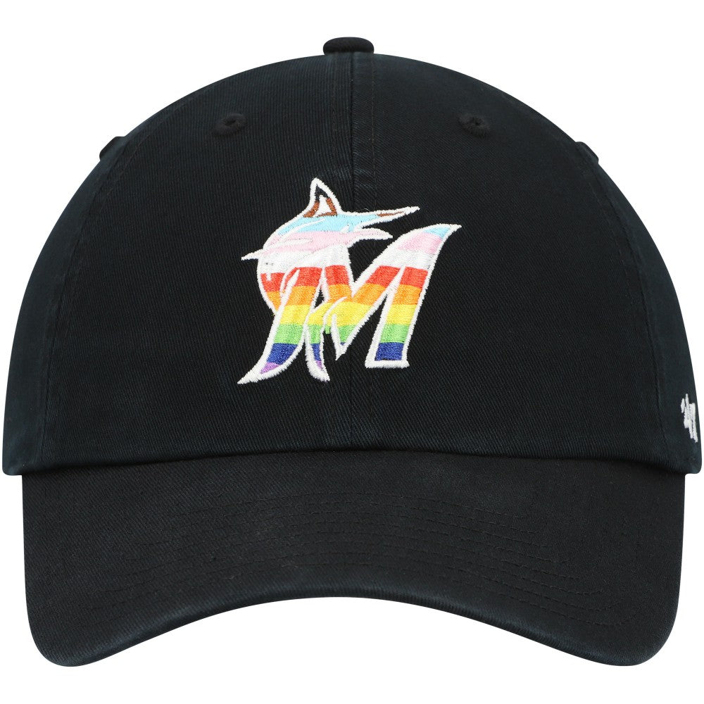 Miami Marlins '47 Team Pride Clean Up Adjustable Hat - MLB