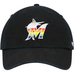 Miami Marlins '47 Team Pride Clean Up Adjustable Hat - MLB