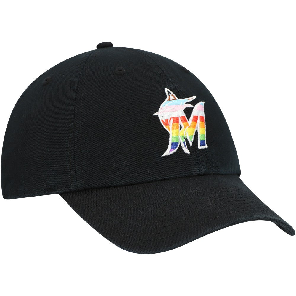 Miami Marlins '47 Team Pride Clean Up Adjustable Hat - MLB