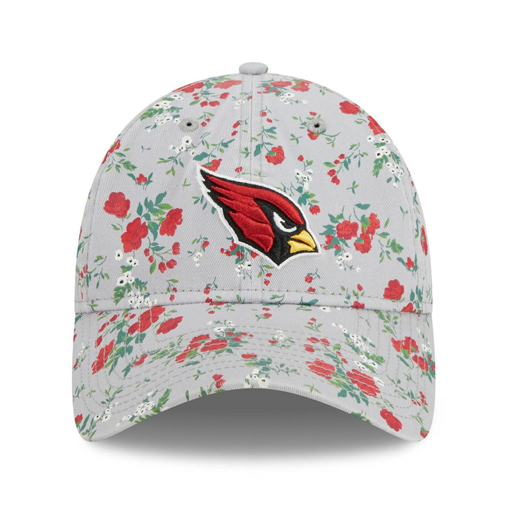 New Era Arizona Cardinals Women's Bouquet 9TWENTY Adjustable Hat Gray | NFL