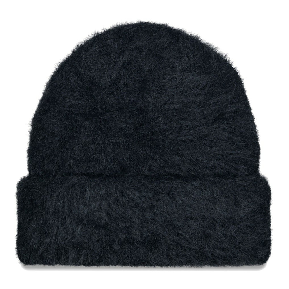 Minnesota Vikings New Era Women's Fuzzy Cuffed Knit Hat Black | NFL