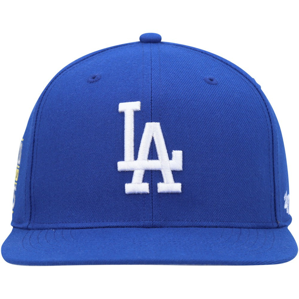 Los Angeles Dodgers '47 2020 World Series Sure Shot Captain Snapback Hat - MLB