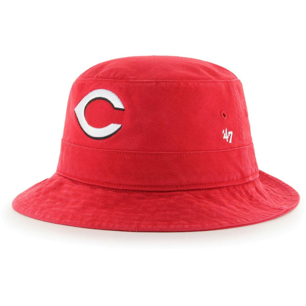 Cincinnati Reds '47 Primary Bucket Hat - MLB