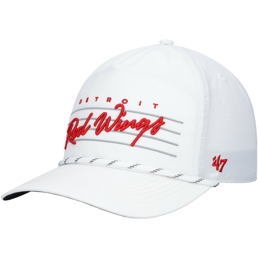 Detroit Red Wings '47 Downburst Hitch Adjustable Hat - White - NHL