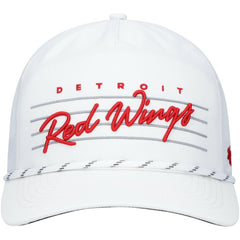 Detroit Red Wings '47 Downburst Hitch Adjustable Hat - White - NHL
