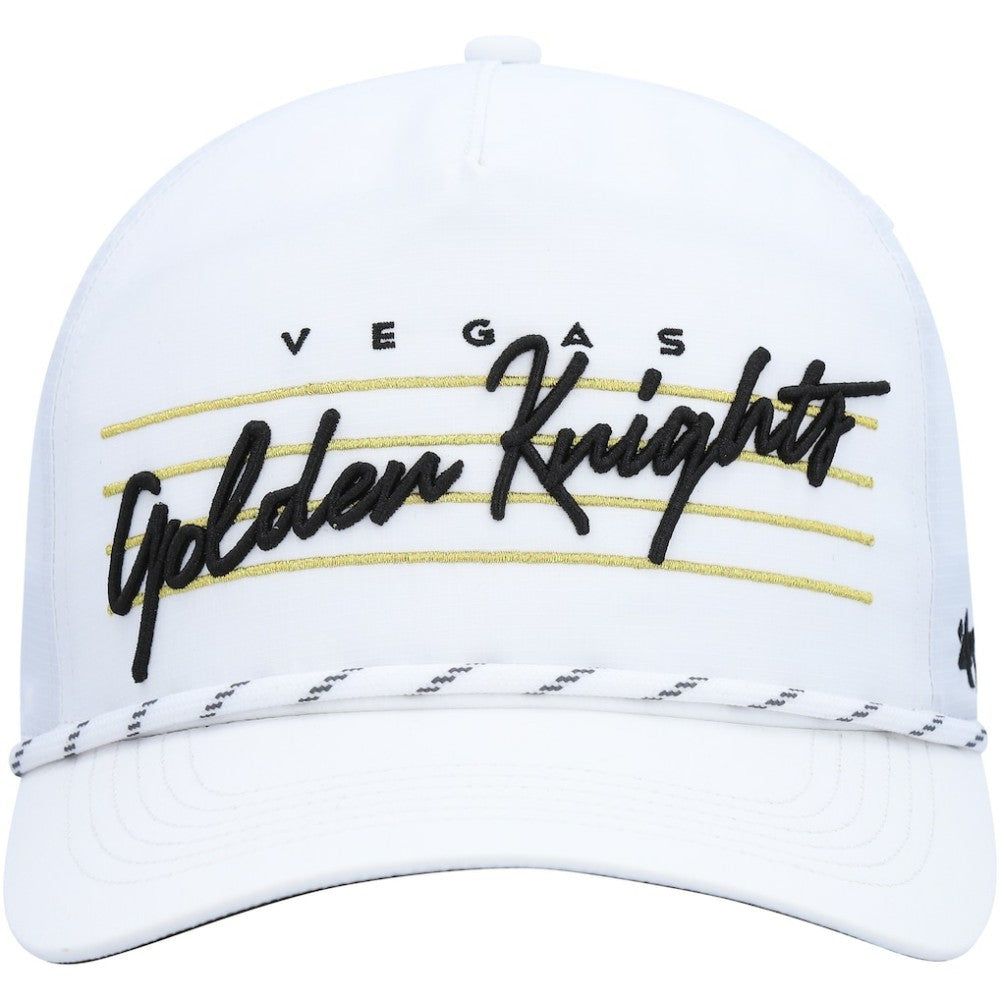 Vegas Golden Knights '47 Downburst Hitch Adjustable Hat - White - NHL
