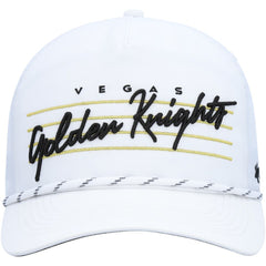 Vegas Golden Knights '47 Downburst Hitch Adjustable Hat - White - NHL