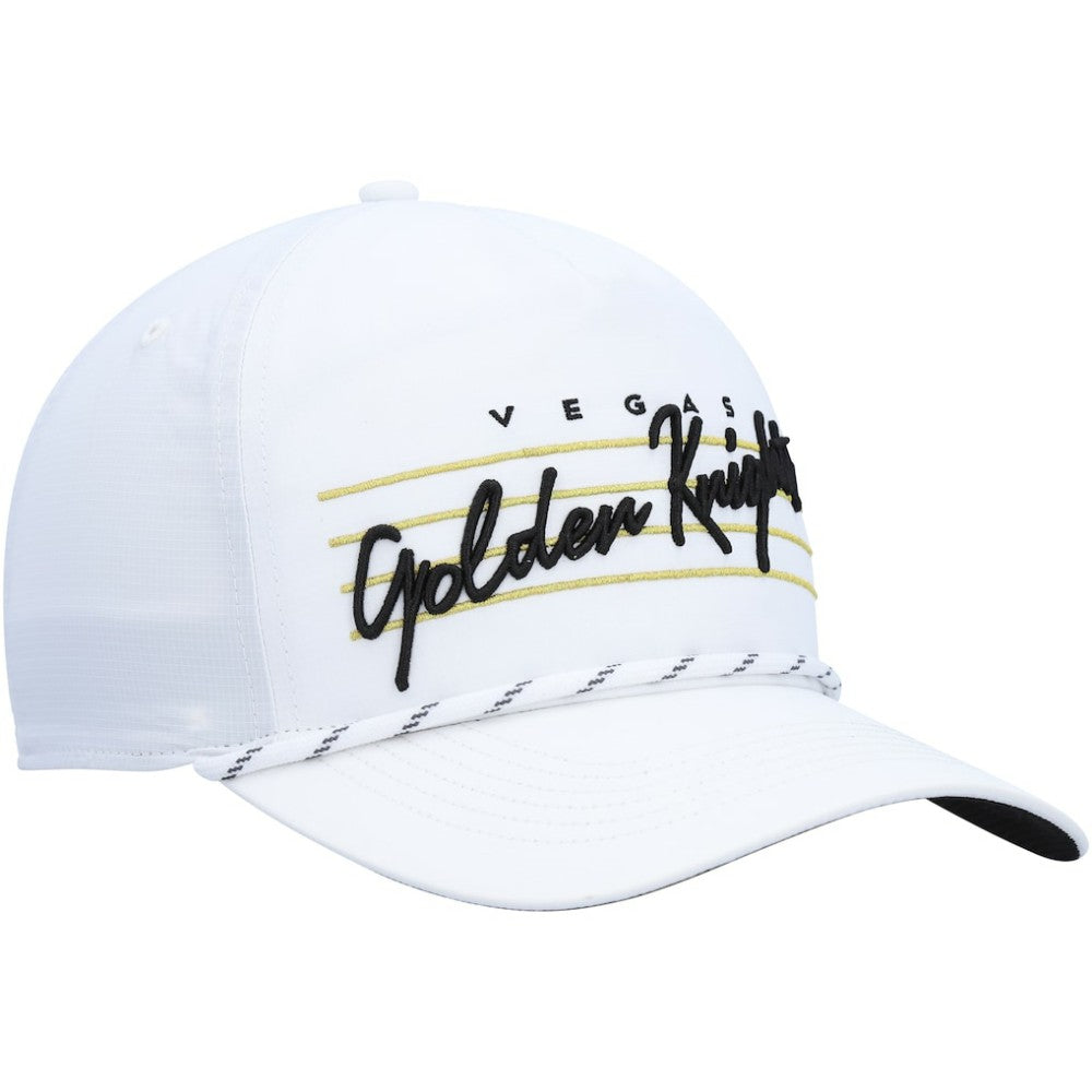 Vegas Golden Knights '47 Downburst Hitch Adjustable Hat - White - NHL
