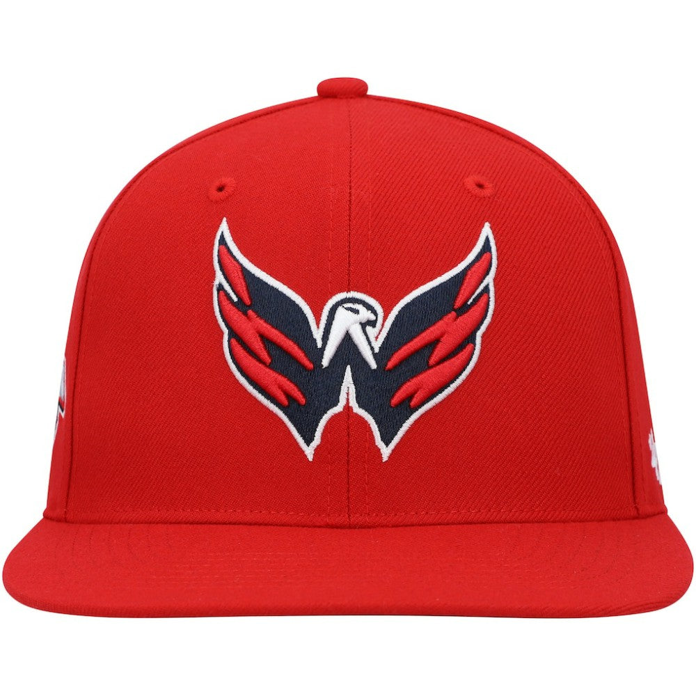 Washington Capitals '47 Sure Shot Captain Snapback Hat - Red - NHL