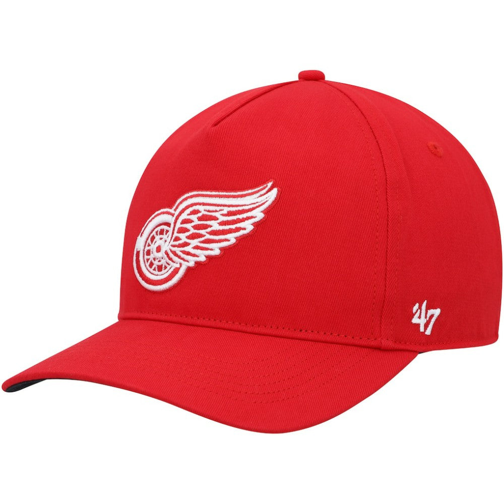Detroit Red Wings '47 Primary Hitch Snapback Hat - Red - NHL