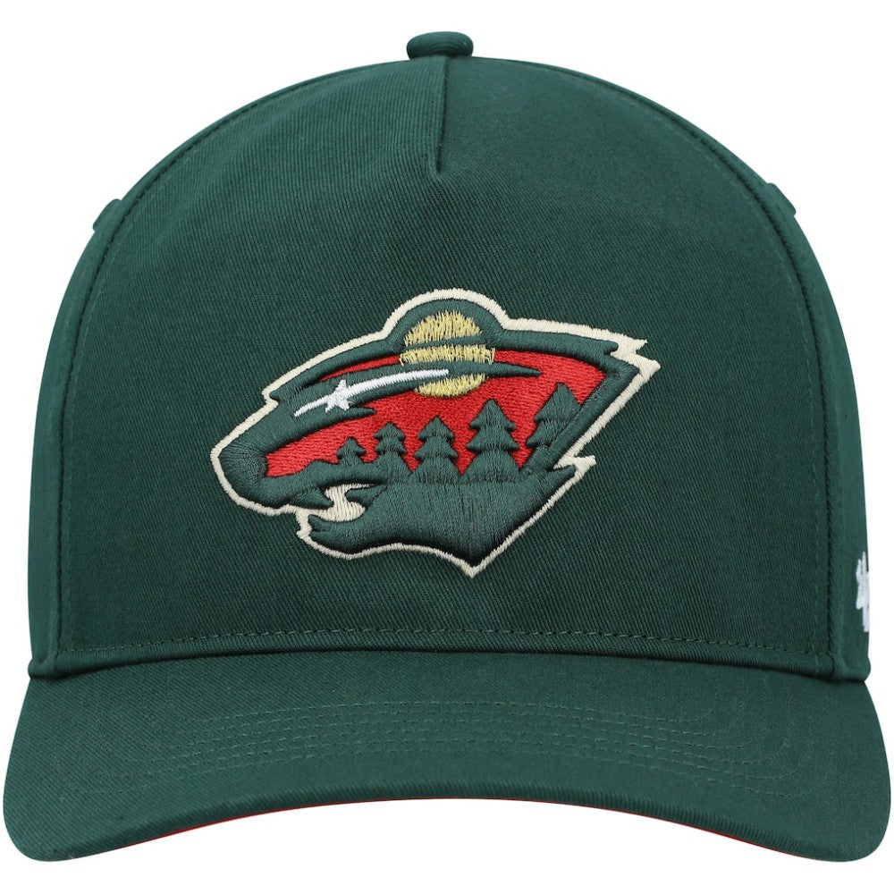 Minnesota Wild '47 Primary Hitch Snapback Hat - Green - NHL