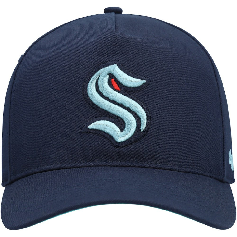 Seattle Kraken '47 Primary Hitch Snapback Hat - Deep Sea Blue - NHL