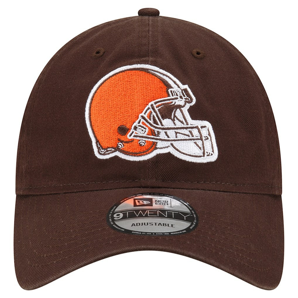 Cleveland Browns New Era Distinct 9TWENTY Adjustable Hat Brown | NFL