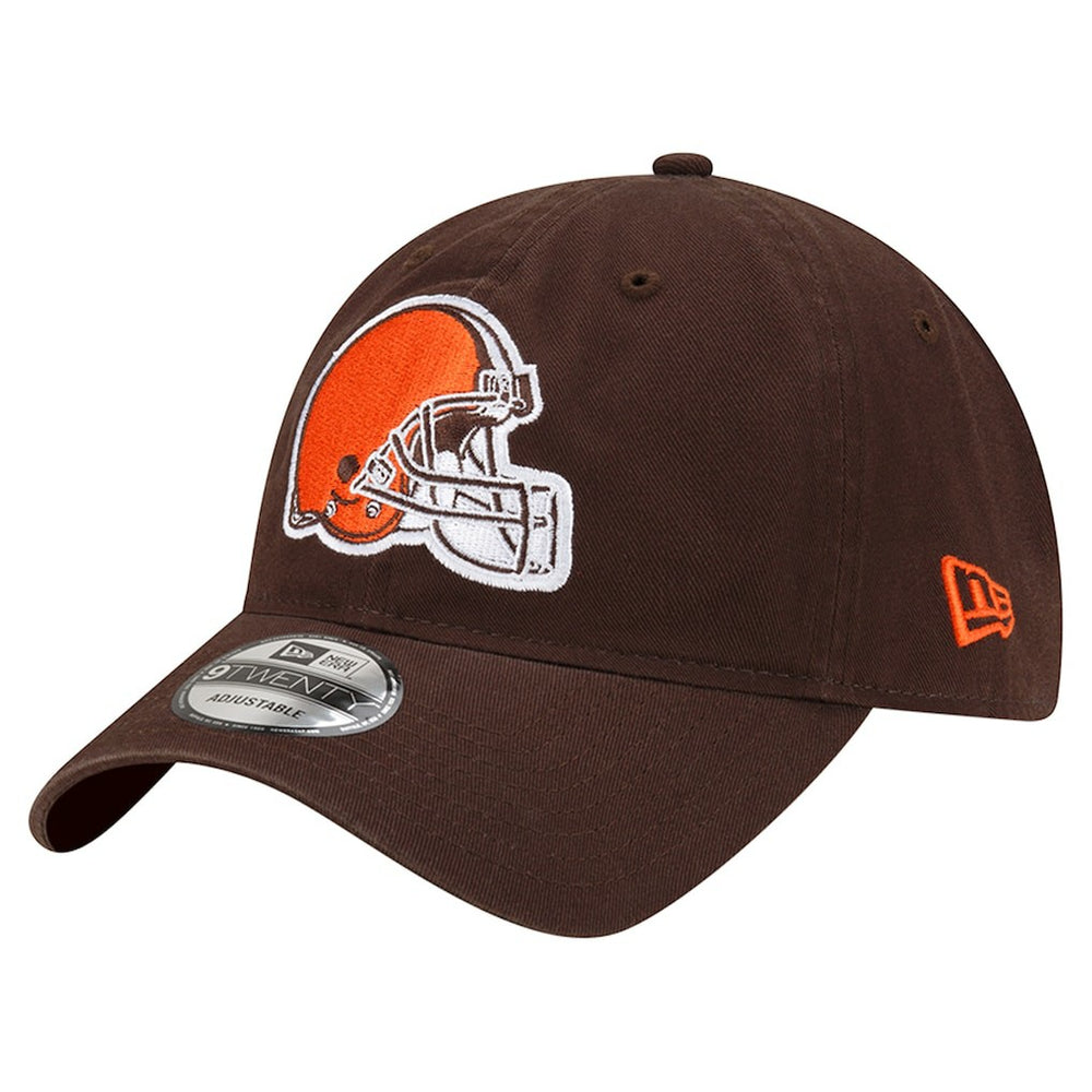 Cleveland Browns New Era Distinct 9TWENTY Adjustable Hat Brown | NFL