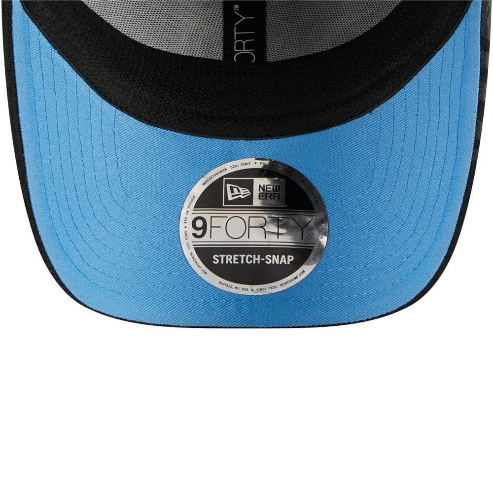 Tennessee Titans New Era Top Visor 9FORTY Adjustable Hat Black | NFL