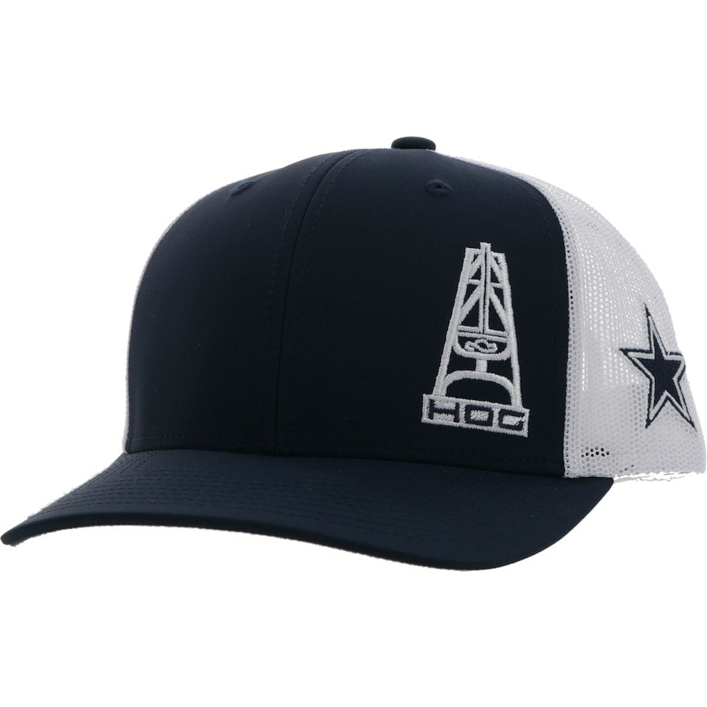 Dallas Cowboys HOOey HOG Trucker Snapback Hat Navy | NFL