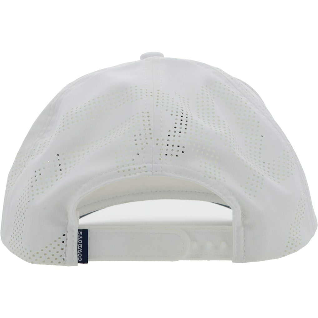 Dallas Cowboys HOOey Golf Trucker Adjustable Hat White | NFL