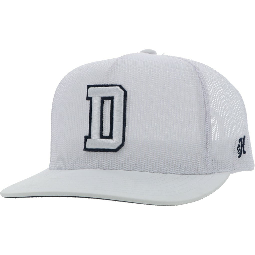 Dallas Cowboys HOOey All Mesh Trucker Adjustable Hat White | NFL