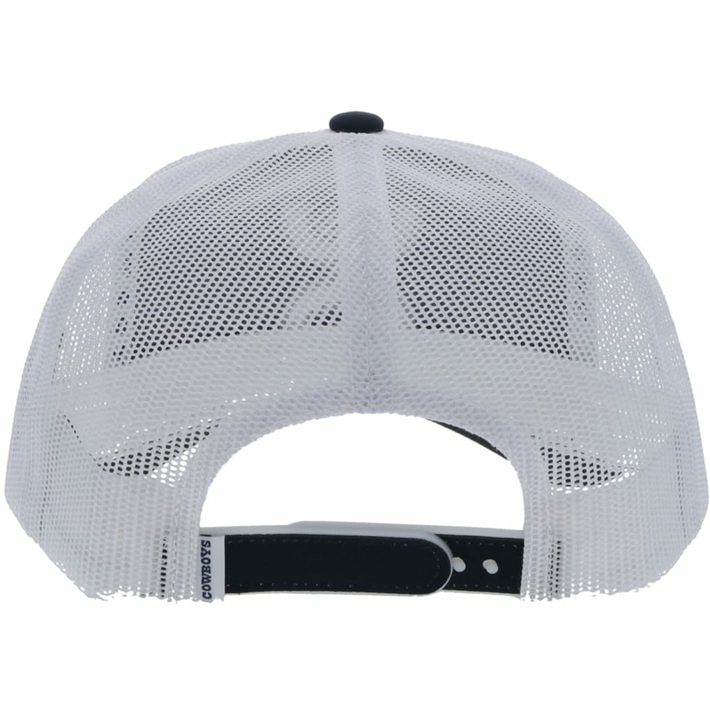 Dallas Cowboys HOOey Hands Up Trucker Adjustable Hat Navy/White | NFL