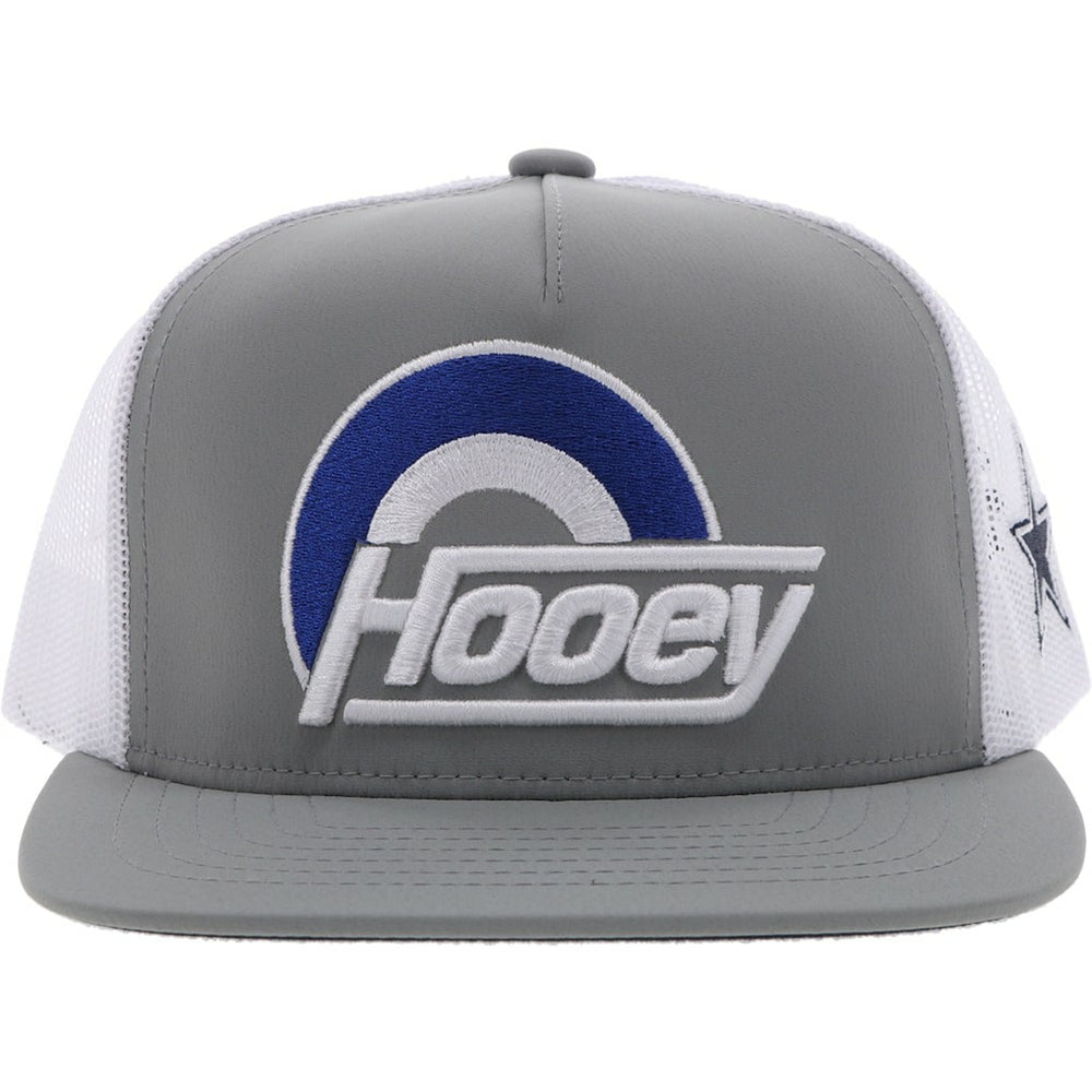 Dallas Cowboys HOOey Youth Logo Trucker Snapback Hat Silver/White | NFL