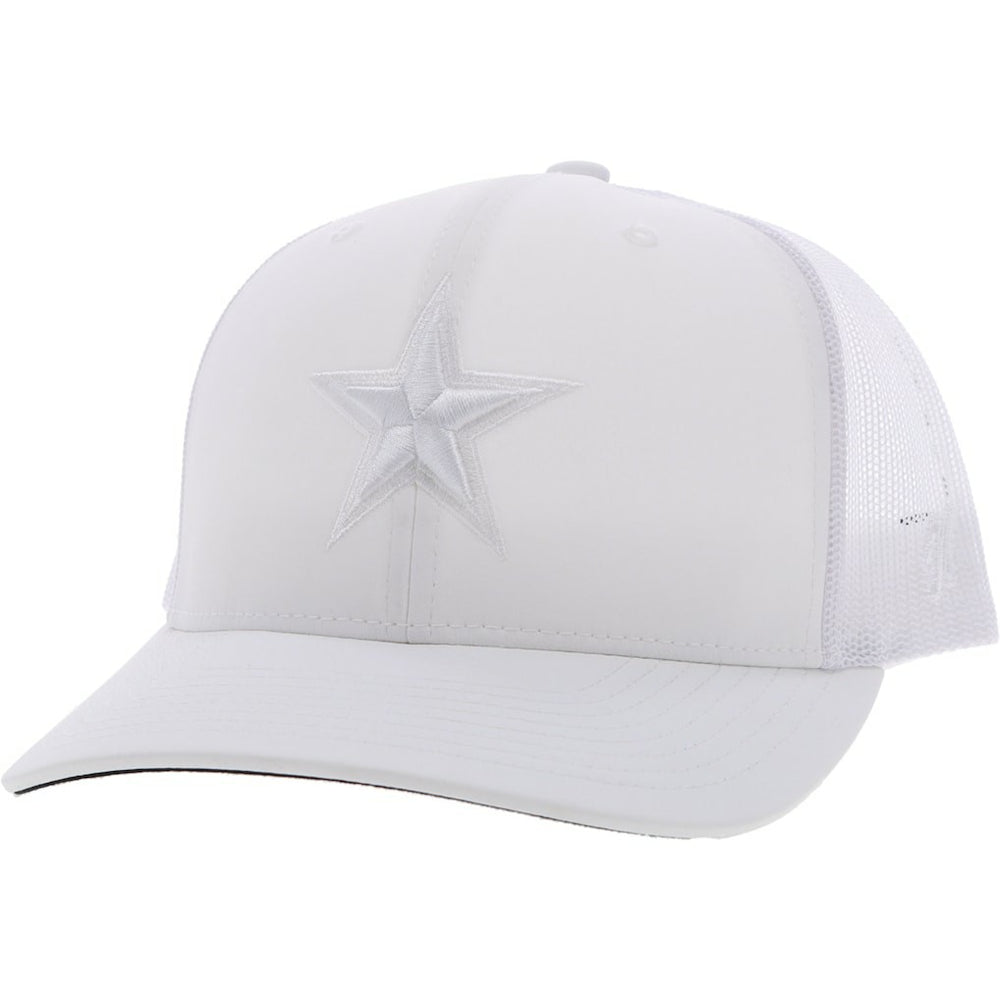 Dallas Cowboys HOOey Star Trucker Snapback Hat White | NFL