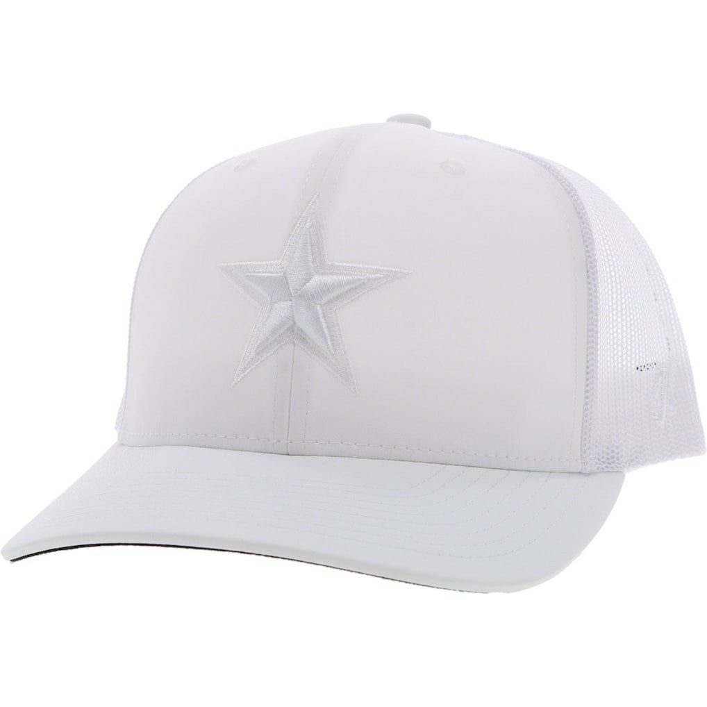Dallas Cowboys HOOey Star Trucker Snapback Hat White | NFL