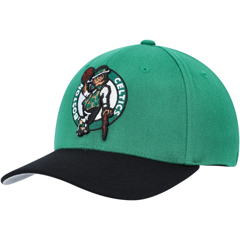 Boston Celtics MVP Team Two-Tone 2.0 Stretch-Snapback Hat Kelly Green/Black - NBA