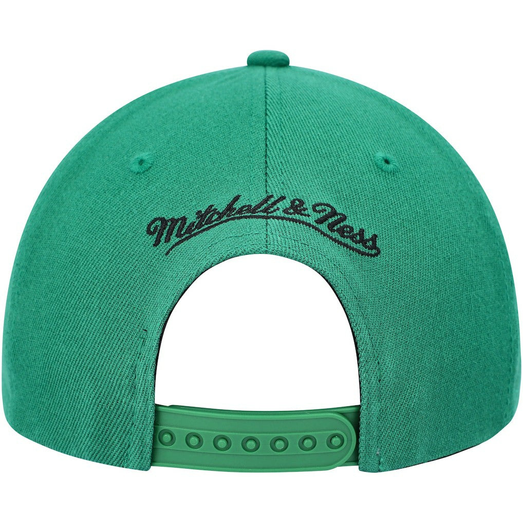 Boston Celtics MVP Team Two-Tone 2.0 Stretch-Snapback Hat Kelly Green/Black - NBA