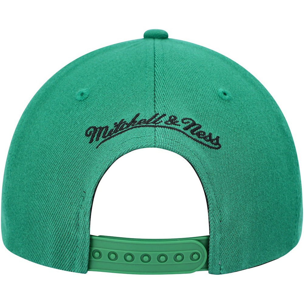 Boston Celtics MVP Team Two-Tone 2.0 Stretch-Snapback Hat Kelly Green/Black - NBA