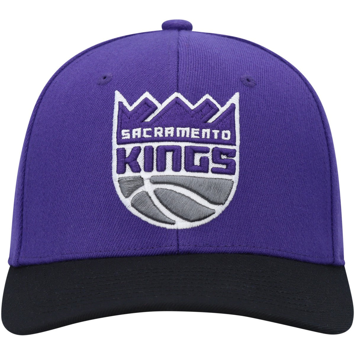 Sacramento Kings MVP Team Two-Tone 2.0 Stretch-Snapback Hat Purple/Black - NBA